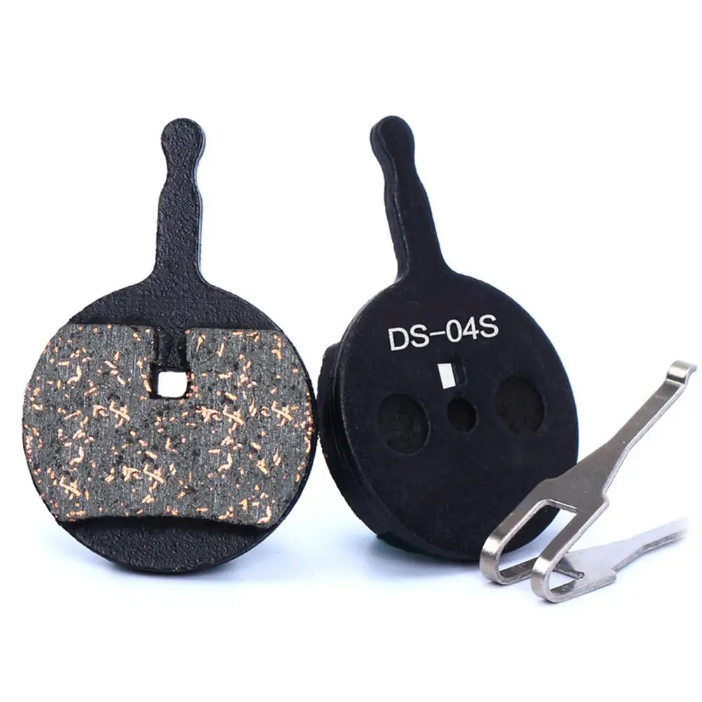 

2Pcs Bicycle MTB Mountain Bike Cycling Disc Brake Pads Semi-Metallic Disc Brake Pad Easy to Install Bicycle Accessories