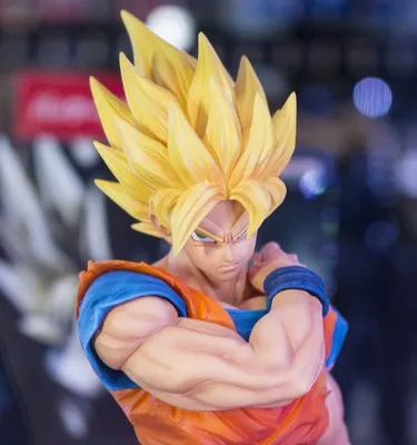 22 см Dragon Ball Z Goku фигурка из ПВХ Коллекционная модель с базовые игрушки для