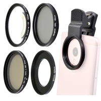 knightx 52mm polarized cpl neutral density nd phone filter macro lens kit mobile lenses for iphone samsung redmi 7 huawei