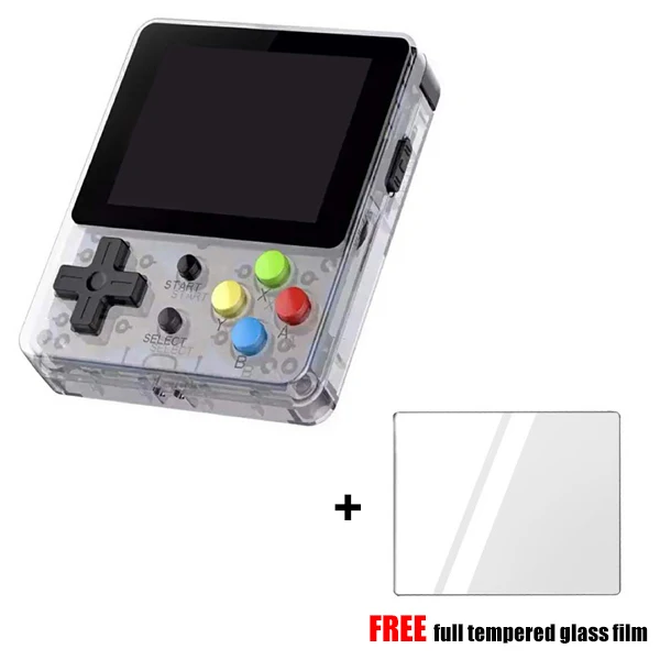 LDK игра 2,6 дюймов экран мини портативная игровая консоль детская Ретро игра семья ТВ Видео консоли - Цвет: Белый