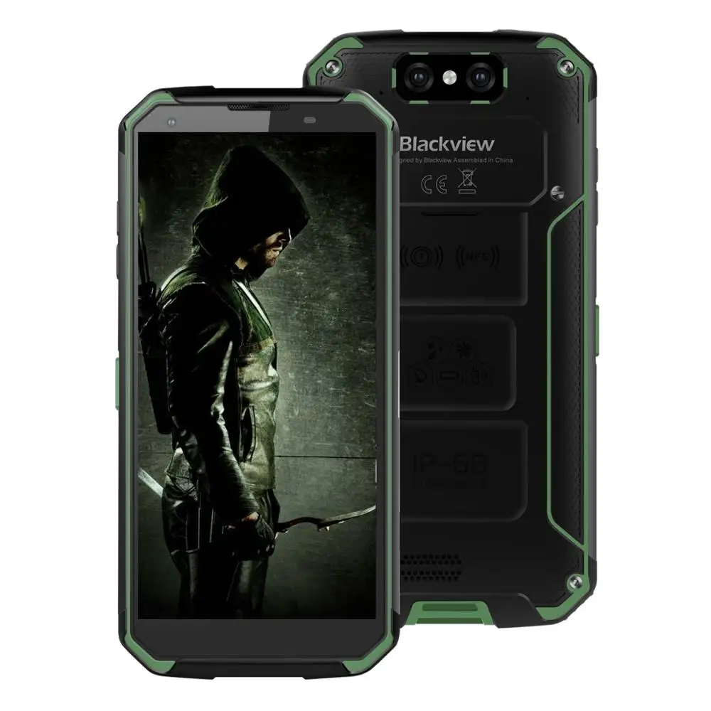 Blackview BV9500 Plus Helio P70 восьмиядерный смартфон 10000 мАч IP68 Водонепроницаемый 5,7 дюймов FHD 4 Гб+ 64 ГБ Android 9,0 мобильный телефон