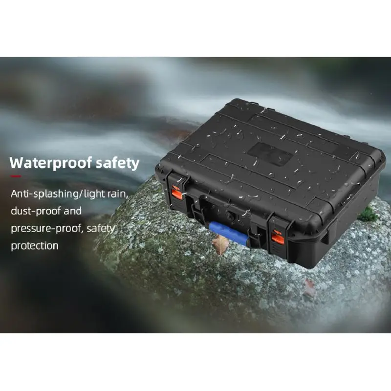 

Dustproof Storage Box Suitcase Waterproof Carrying Case Propeller Blade Holder Strap for D-JI Mavic Air 2 Drone