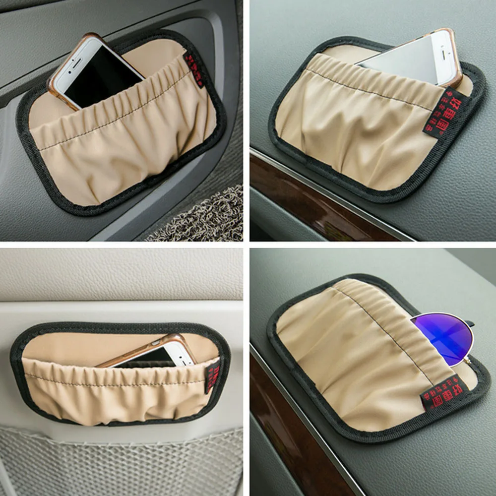 Автомобильный держатель кожаный сетчатый мешок Автомобильные Защитные покрытие