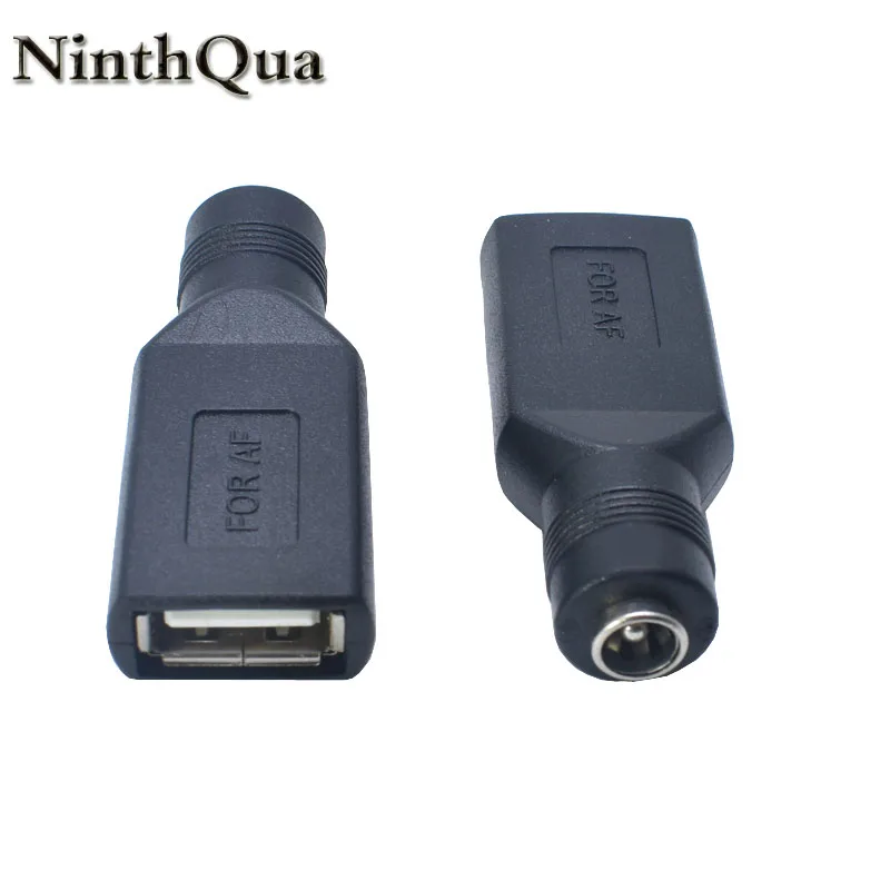 1 шт. DC 5 5*2 мм гнездовой разъем к USB 2 0 в постоянного тока вилки адаптер для ноутбука