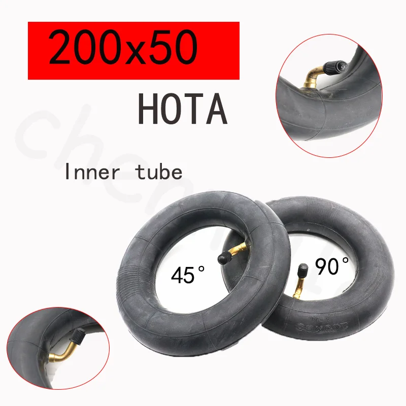 Внутренняя трубка 200X50 с изогнутым клапаном для E100 E150 E175 E200 Razor багги песка ePunk Schwinn