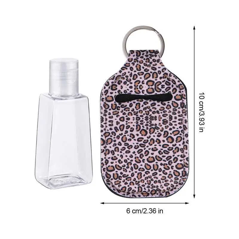 6 шт. Бутылочки для геля рук многоразового крышки бутылки комплект дезинфекции