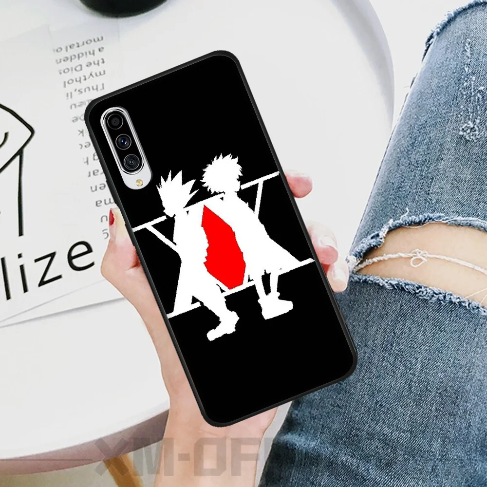 BaweiTE hunter x hunte черный мягкий резиновый чехол для телефона из ТПУ Samsung A10 20 30 40 50 70 10S 20S