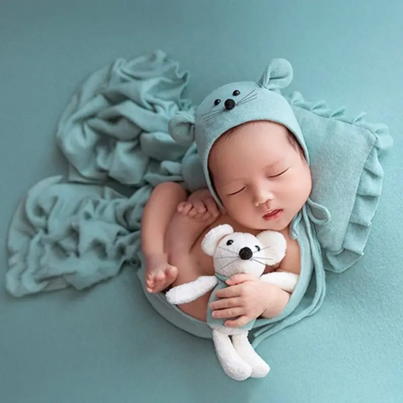4 шт./компл. детская фотопленка одеяло для новорожденных реквизит для фотосъемки младенцев аксессуары для фотосъемки от AliExpress WW