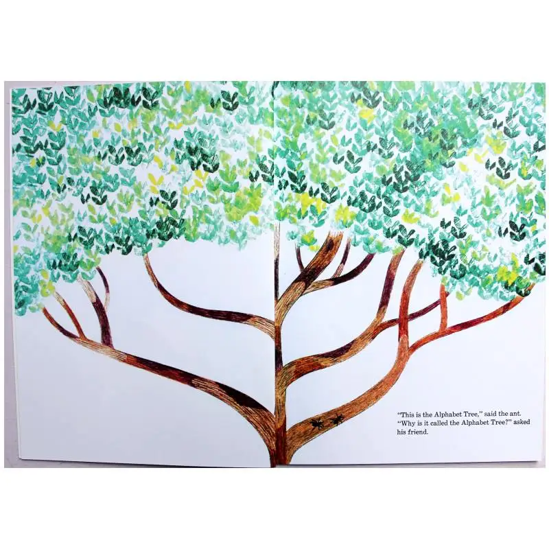 Алфавит от Лео лионни обучающая книга с картинками на английском языке карточка