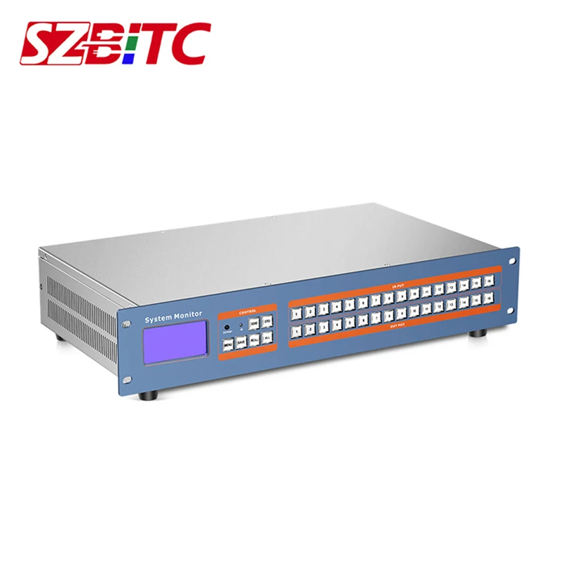 SZBITC 4K HDMI матрица 16x16 видео коммутатор переключатель 16 в out 3D EDID RS232 управление TCP/IP с
