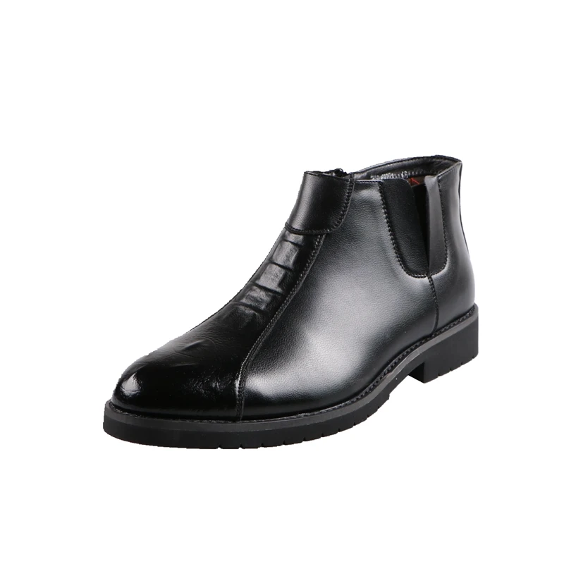 Ботильоны мужские классические винтажные кожаные ботинки Повседневная модная
