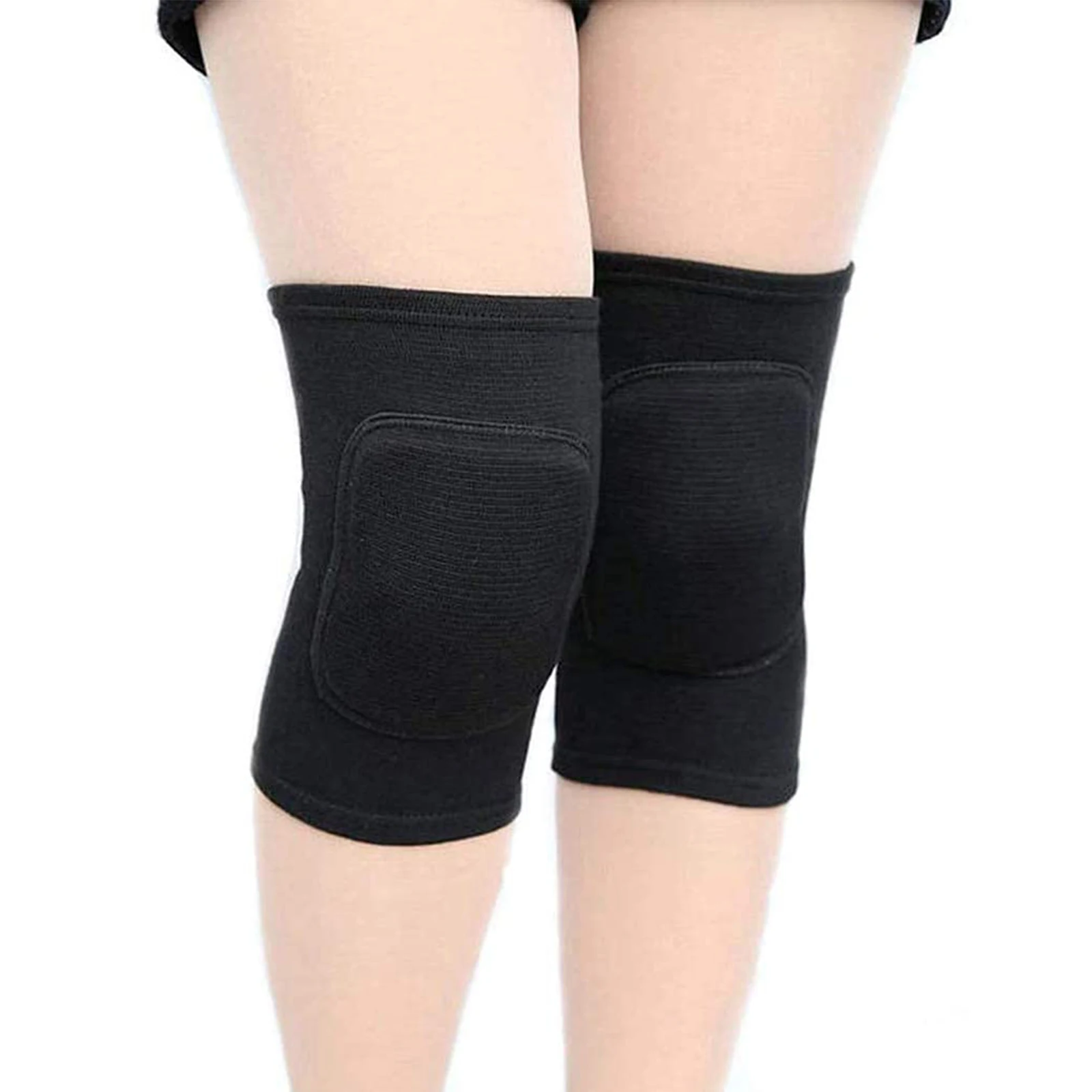 

Наколенники для волейбола для танцора, мягкие дышащие наколенники для мужчин, женщин, мужчин, детей, защитный наколенник, спортивная одежда