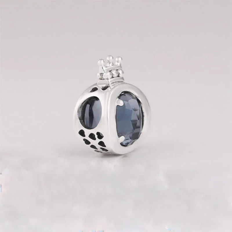 Подходит к оригиналу Pandora браслет с шармами 925 пробы серебро Blue Ослепительная