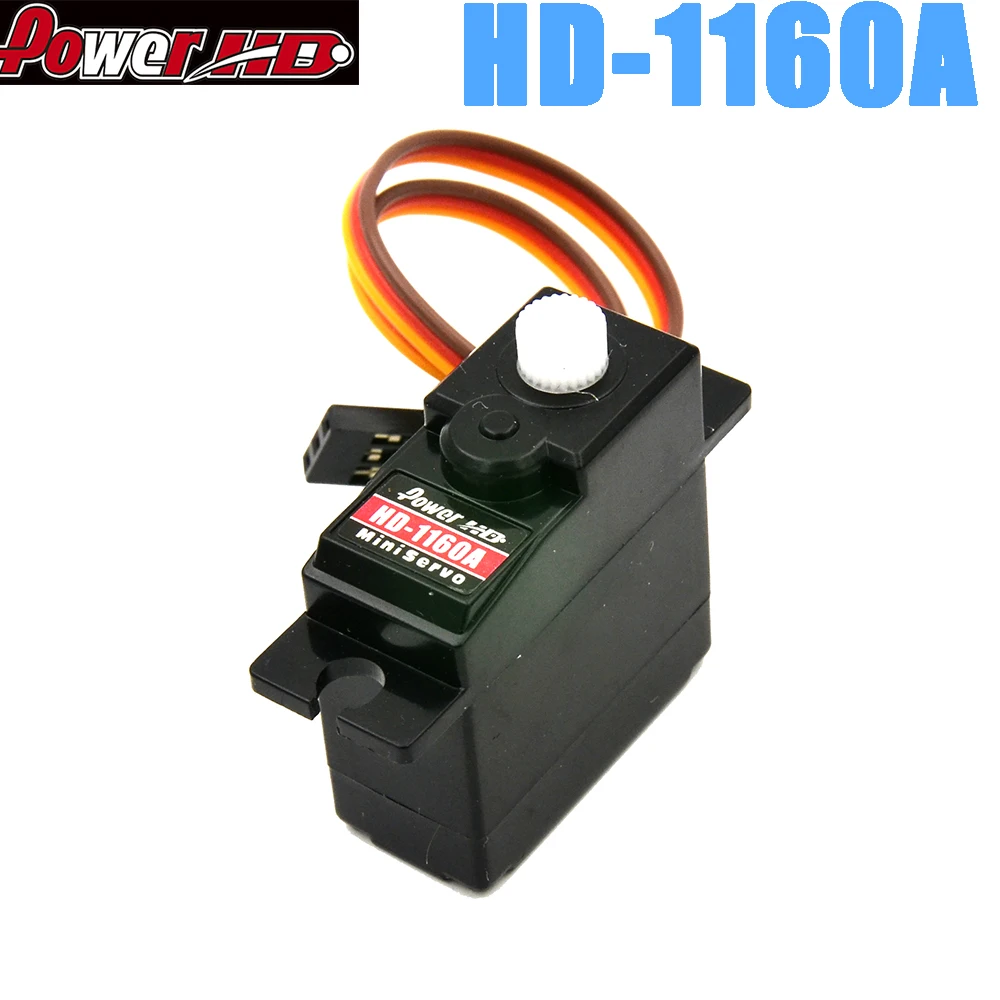 Мощность HD 1160A 3 кг 16 г мини сервопривод стальной кольцевой двигатель совместимый