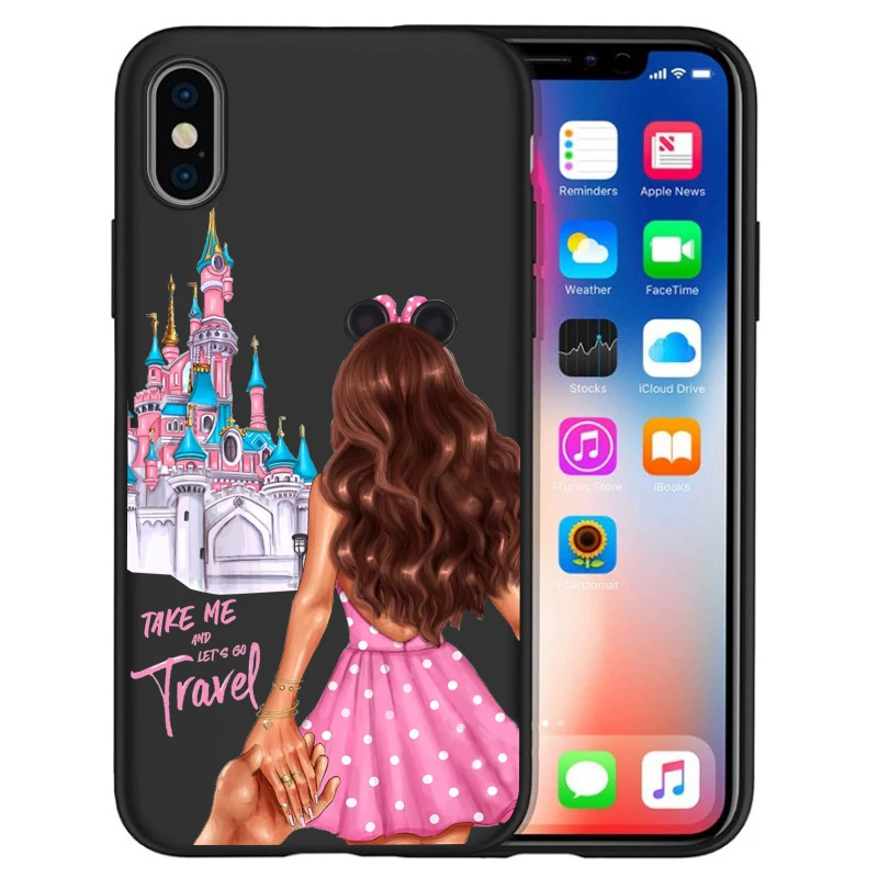 Для iphone 11 Pro Max Рождественская Елка роскошный модный чехол для девушек для iphone 8 7 X XS Max XR 6 7 8 Plus 5s SE чехол Etui