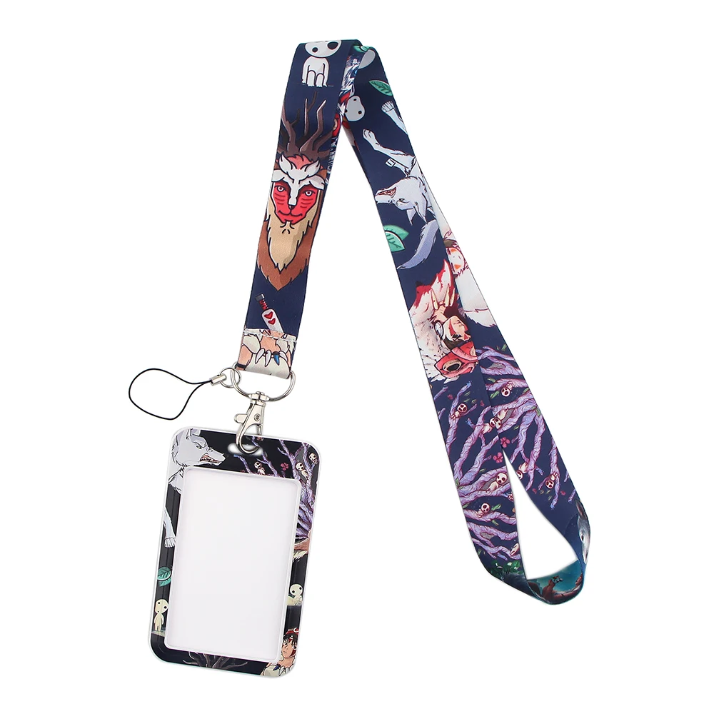 

HJ208 Ghost Princess Lanyard Neck Strap Rope Cute For Mobile Cell Phone ID Card Badge Keychain DIY Lanyards For Friend