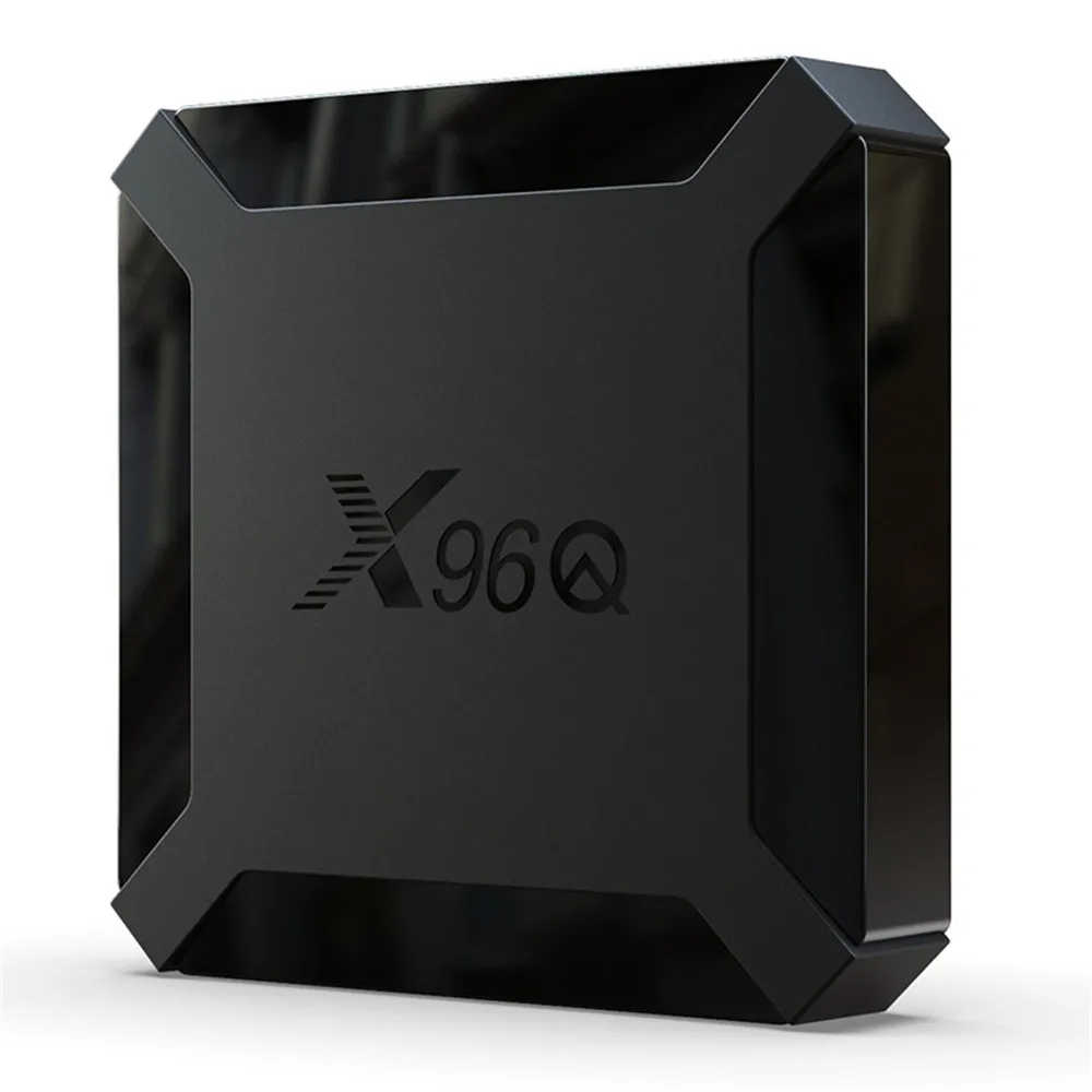 X96Q Android Smart TV устройство 10 0 Allwinner H313 четырехъядерный 1 ГБ 8 4K 3D Netflix Youtube