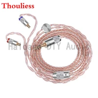 thouliess 3 52 54 4 balanced copper silver plated mixed headphone upgrade cable a2dc for ckr100 ckr90 cks1100 ls50