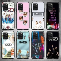 kard kpop phone case for samsung s20 plus ultra s6 s7 edge s8 s9 plus s10 5g lite 2020