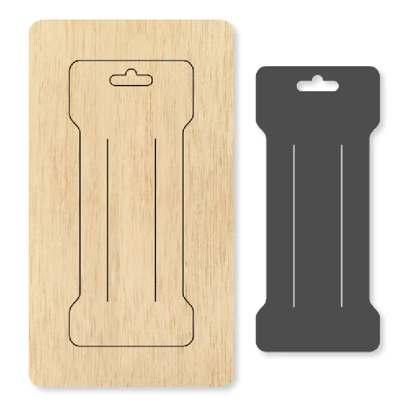 

Card with hole Metal Cutting Mould Scrapbook Wooden Die Cutting Laser Punching Card Making Craft 2021 New Cutting Mould