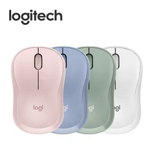 Logitech M221 Беспроводная Бесшумная мышь для офиса синяя розовая