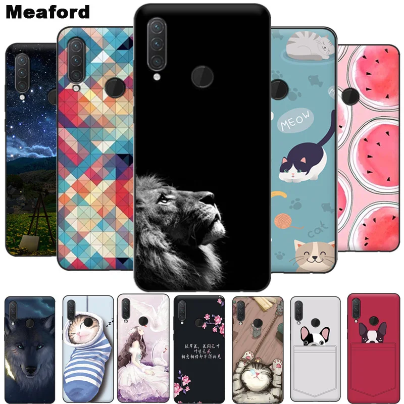 Чехол для Lenovo K10 Note милый мультяшный Мягкий силиконовый чехол из ТПУ Для Z6 Lite Plus