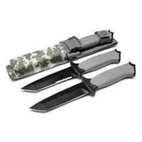 blade gb lmf 2 knives fixed knife camping hunting knives abs handle 7cr17mov blade tactical knife wildness survival edc tool