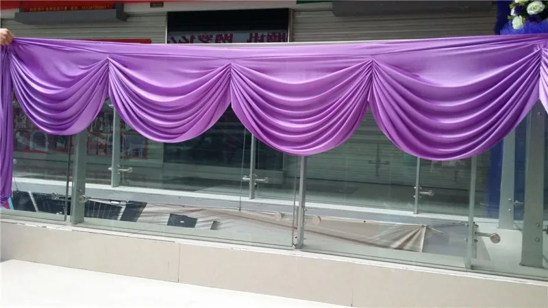 Бесплатная доставка Свадебные Вечерние Декорации занавески swag лестница капли