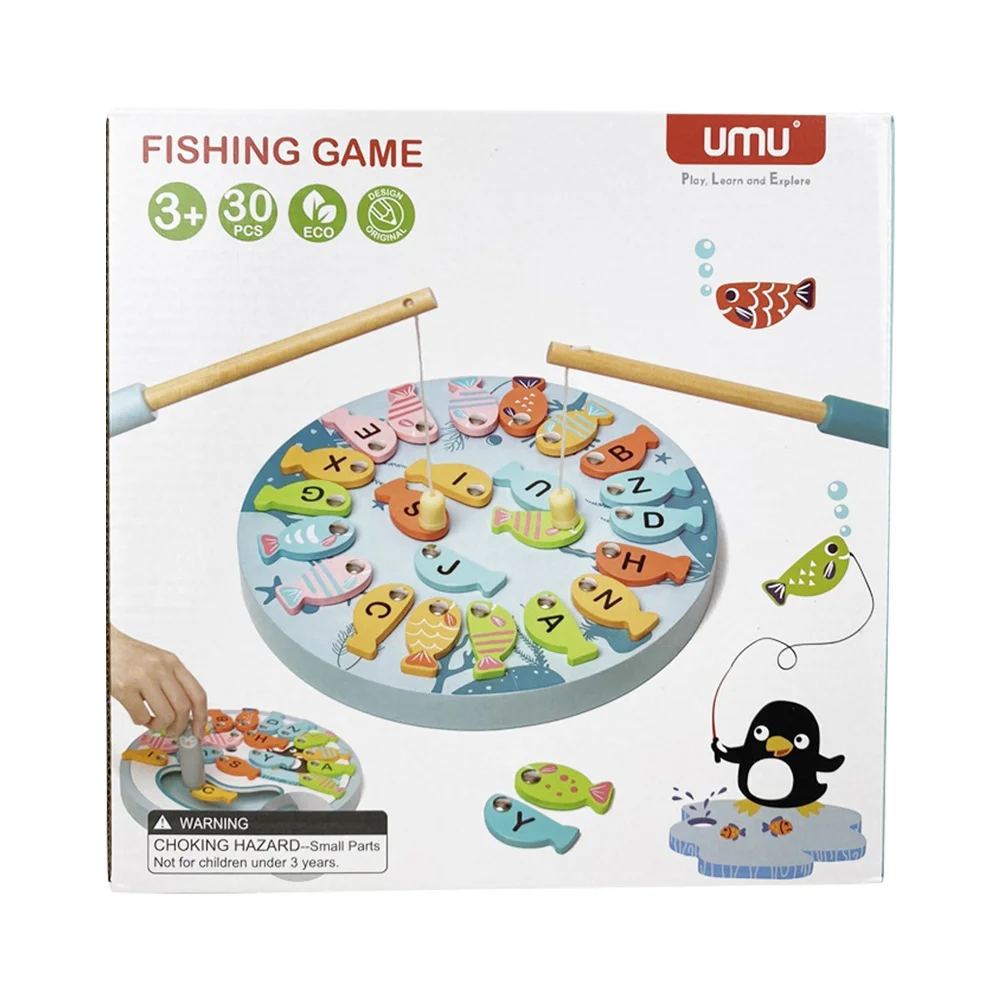 

1 Set Fishing Game Catch Fish Early Educational (Assorted Color)