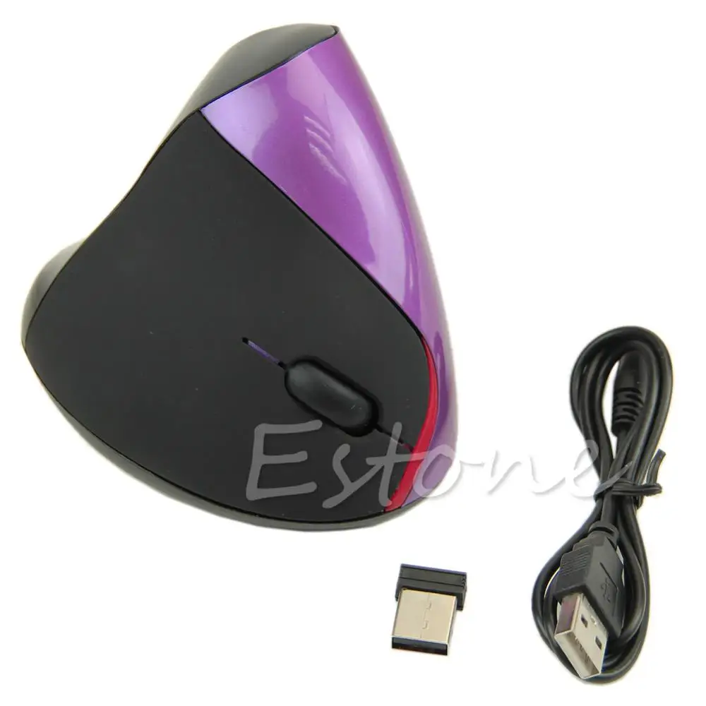 

Ergonomic Design USB Vertical Optical Mouse Wrist Healing For Computer PC Laptop Drop shipping