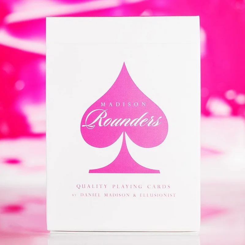 Ellusionist розовые карты Madison Rounders игральные USPCC Ограниченная серия колода Даниэль