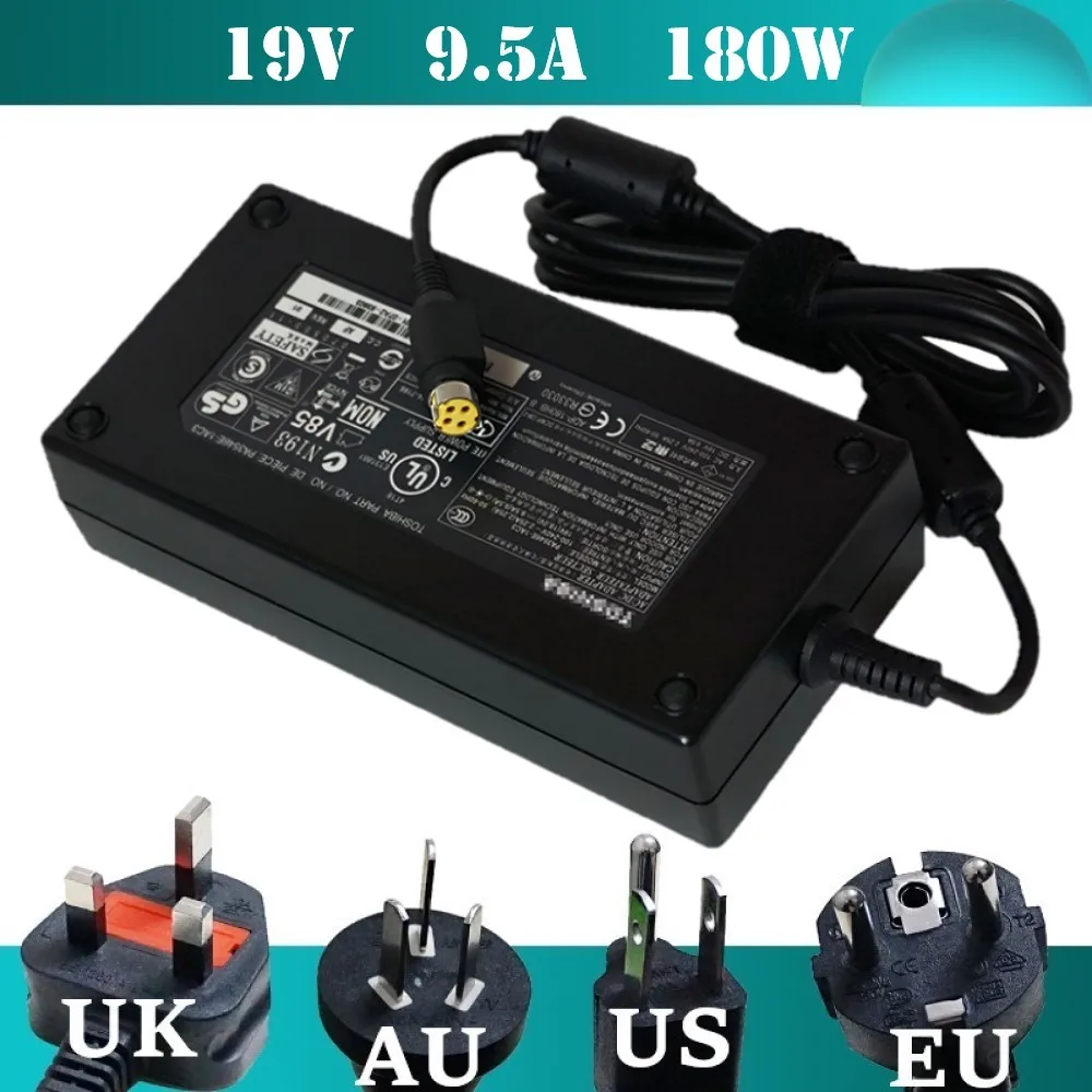 19V 9.5A 180W Замена адаптера переменного тока питания для ноутбука зарядного