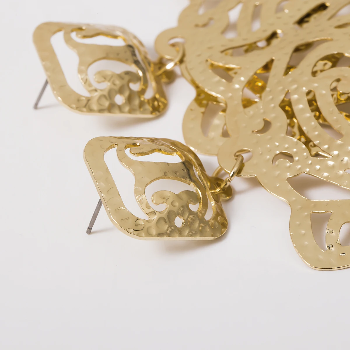 Большие серебряные серьги с изображением Льва для женщин панковские