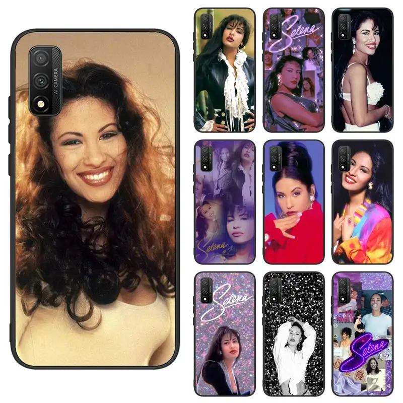 

Selena Quintanilla DIY Phone Case For Huawei Y5 Y6 Y7 Y8 Y9 Nova 4 5 6 7 Pro Se Soft Back Cover