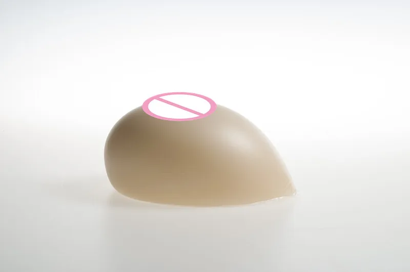 

800g/pair White Crossdress Silicone Breast Forms C Cup Transgender False Boobs Enhancers gifts