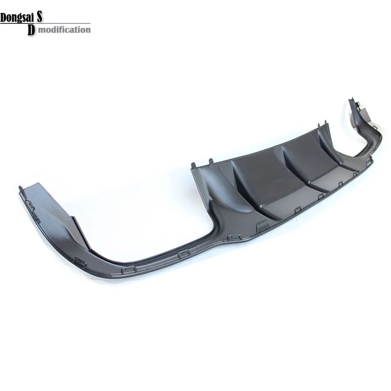 for Mercedes W204 C63 plastic PP rear bumper diffuser for 2012- benz C180 C200 C280 C300