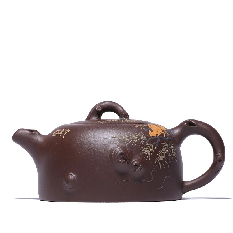 

Yixing Zisha teapot raw ore Zini Songzhuang teapot