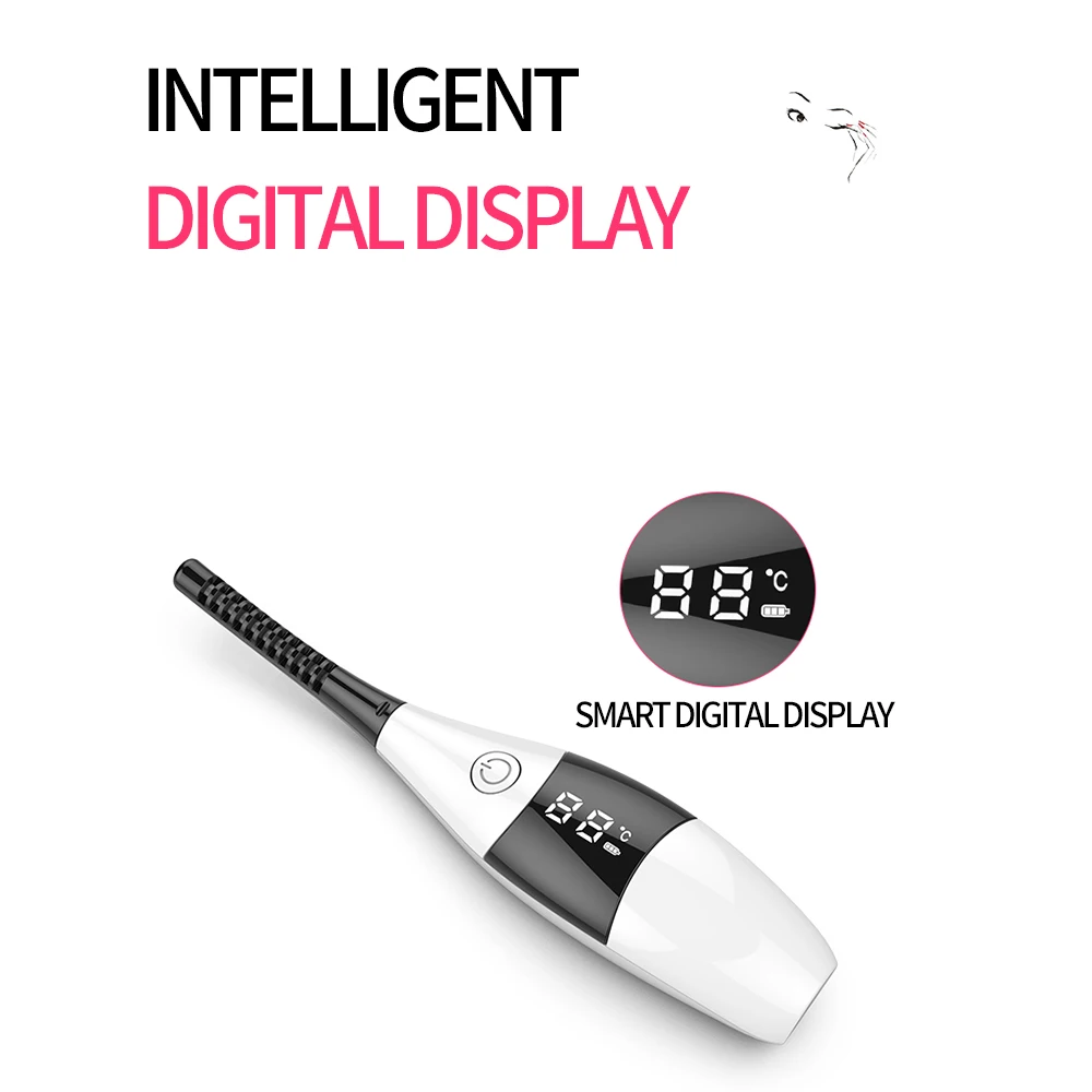 

Electric Eyelash Curler Heated Eyelash Curler Makeup Accessories Instrument Beauty Long Lash Lifting Ironing Comb For Lady Gift