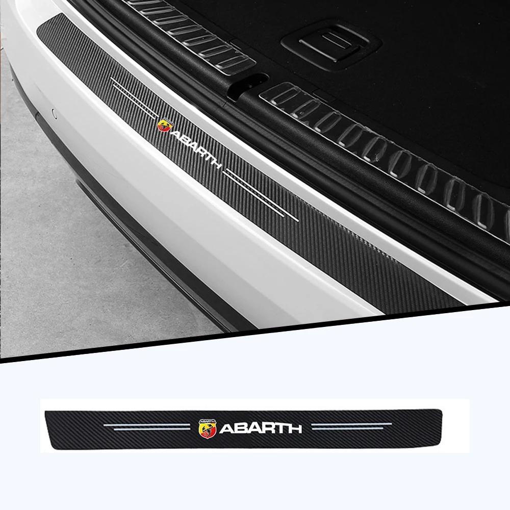 

1pc Car Styling Carbon Fiber Anti Scratch Scuff Pedal For Fiat Abarth 595 Abarth 500 abarth 124 spider