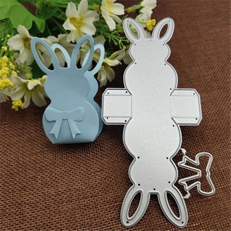 Рамка в виде кролика фоновые металлические Вырубные штампы для сделай сам