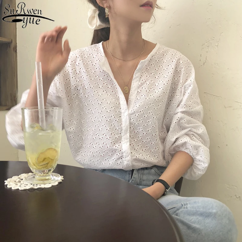 blouse women Блузка женская блуза летняя блузка рубашка одежда для женщин белая