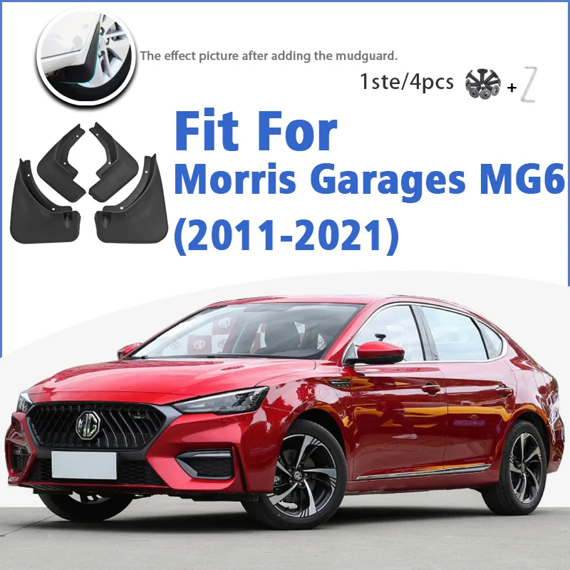 

Брызговик для Morris Garages MG6 2011-2021 спереди и сзади 4 шт. Брызговики автомобильные аксессуары Auto Styline брызговик крыло