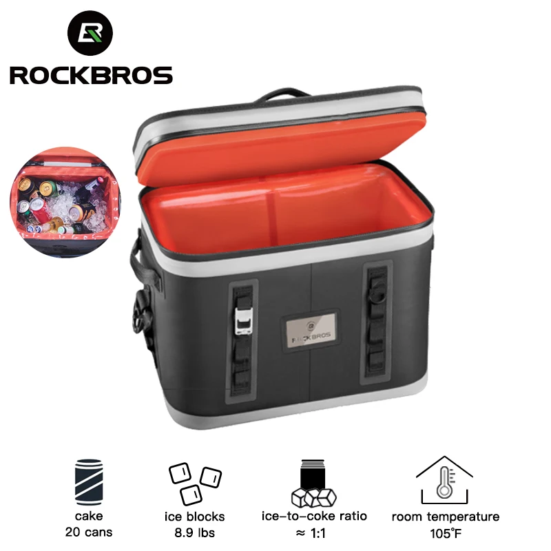 ROCKBROS Корзина для пикника на открытом воздухе многофункциональная большая емкость прочная водонепроницаемая походная сумка для еды сумка-холодильник корзина для пикника
