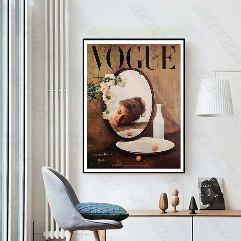 

Noble Girl Alphabet Landscape Poster Nordic Style Wall Art Canvas Print Painting Modern Living Room Decoration