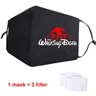 2020, маски для ходячих мертвецов, мужские маски для лица, респиратор, модная Пылезащитная маска с принтом, женские моющиеся маски PM2.5, маски