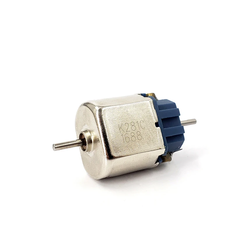 

281 High Torque DC Electric Motor, Compensated Carbon Brush, Five-pole Oblique Rotor Motor, Small Electric Motor for DIY Toys