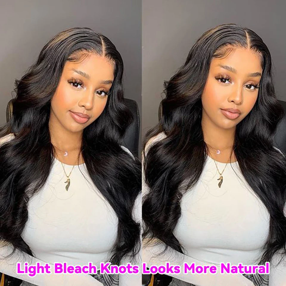 

Body Wave Lace Front Wig13x4 HD Transparent Lace Frontal Wig 30 Inch Pre Plucked Virgin Brazilian Lace Front Human Hair Wigs