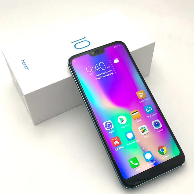 

global version Honor 10 NFC AI Camera Octa Core 5.84 inch Fingerprint ID android 8.1 19.5:9 Full Screen