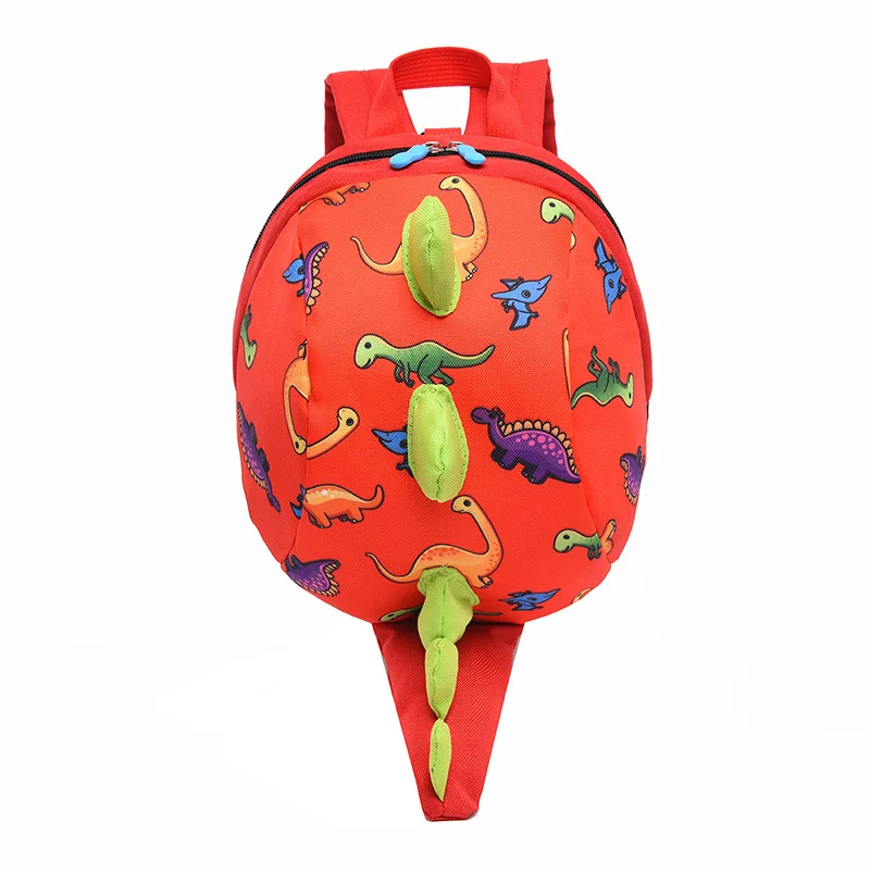 

Cartoon Dinosaur Toddler Kid Baby Backpack Kindergarten School Bags Walking Safety Harness Bags