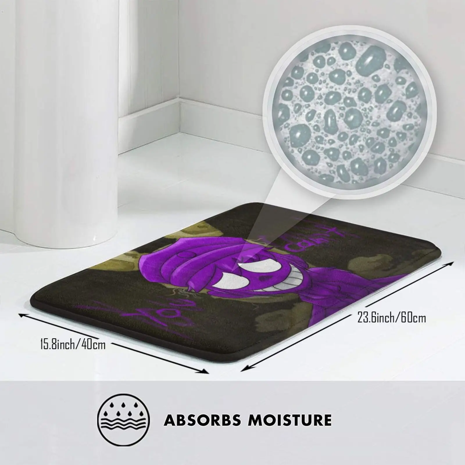 Коврик с надписью You't Mat Противоскользящий коврик для входной двери в спальню